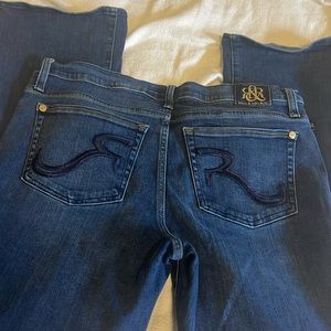 Dark blue Kasandra bootcut jeans